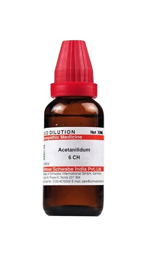 Dr. Willmar Schwabe India Acetanilidum Dilution | Grocsy