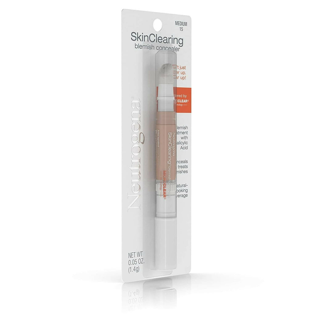 Neutrogena Skin Clearing Blemish Concealer, Medium 15 | Grocsy