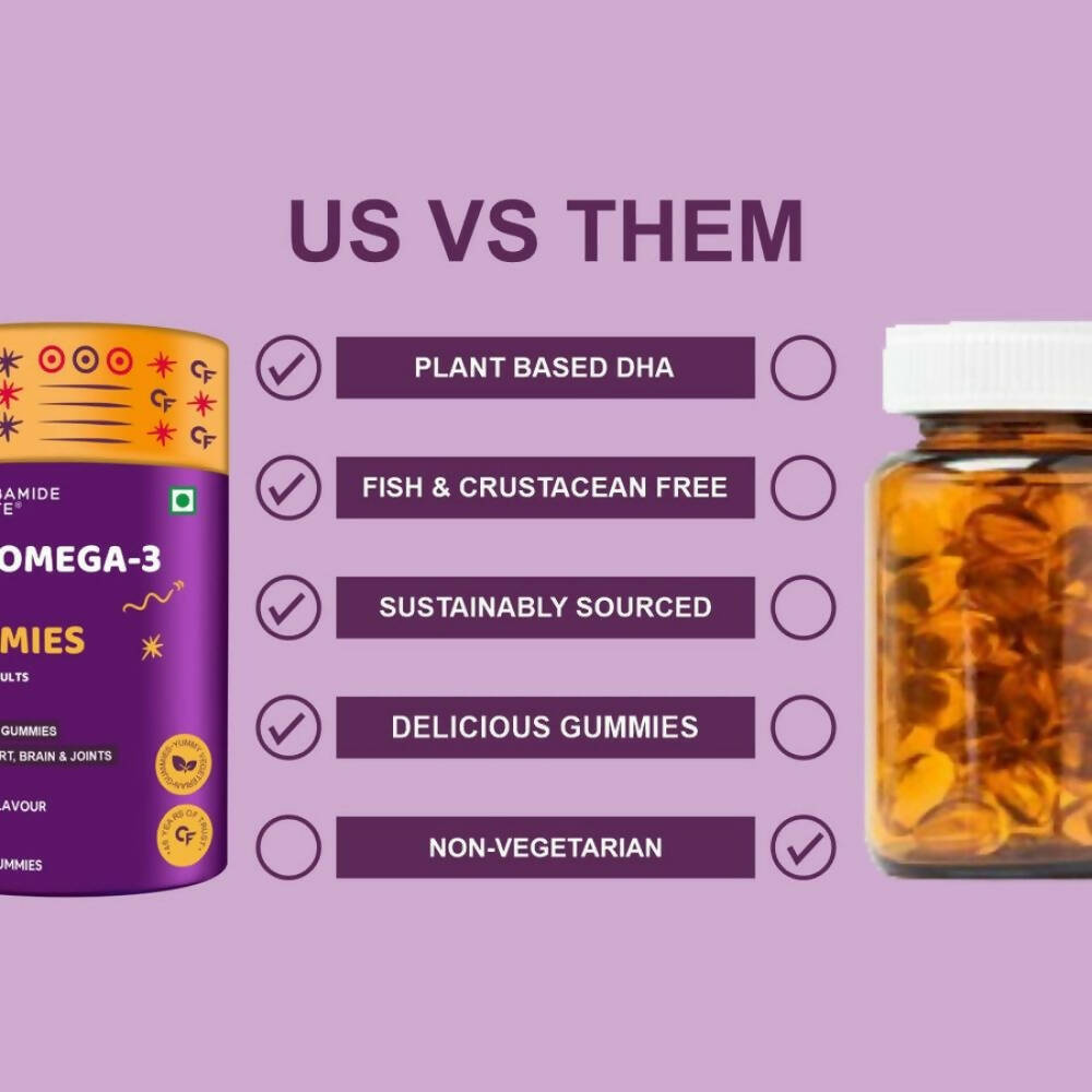 Carbamide Forte Veg Omega 3 - DHA Gummies | Grocsy