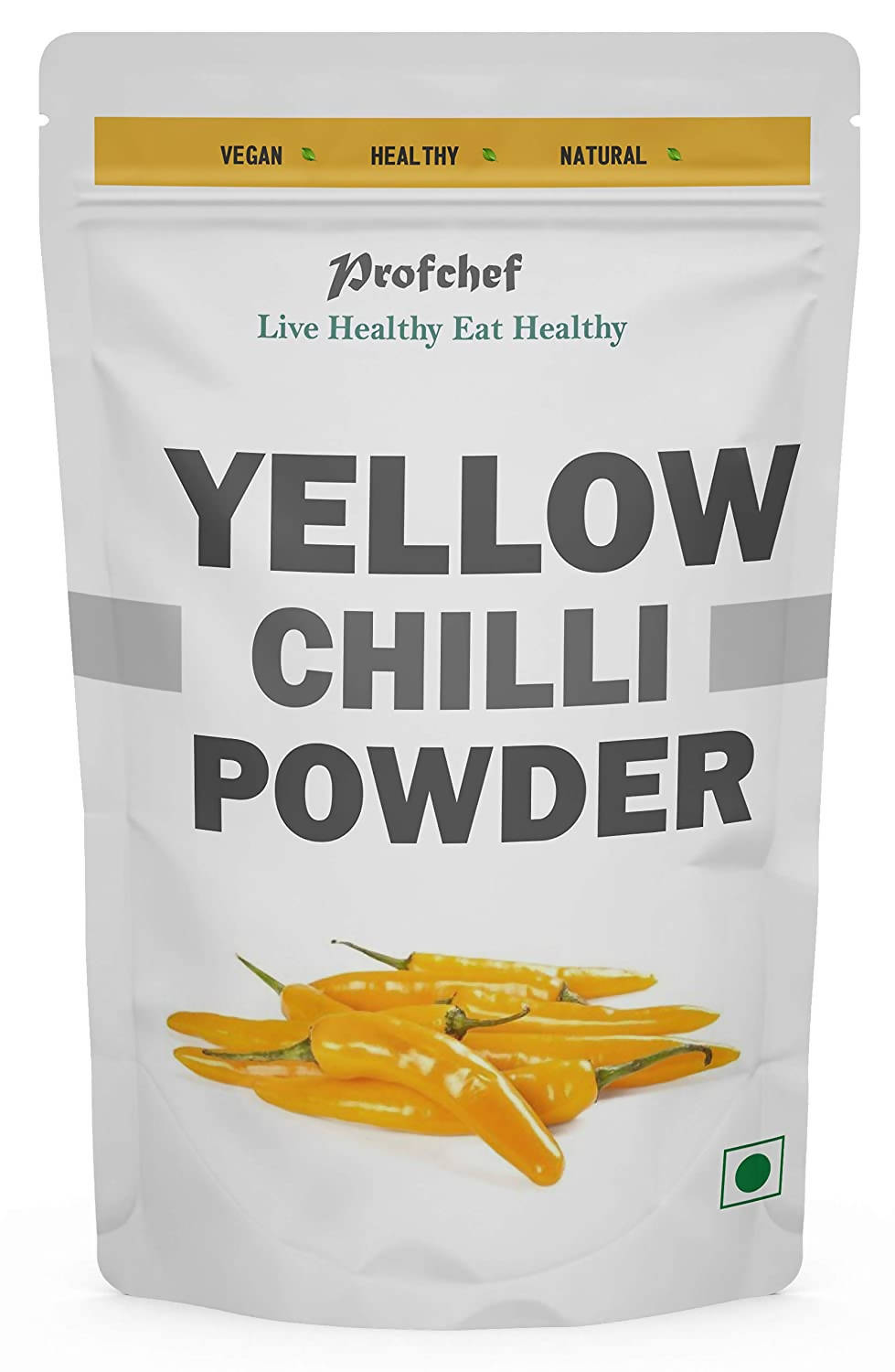 Profchef Yellow Chilli Powder | Grocsy