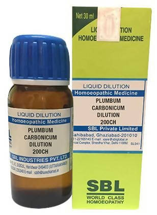 SBL Homeopathy Plumbum Carbonicum Dilution | Grocsy
