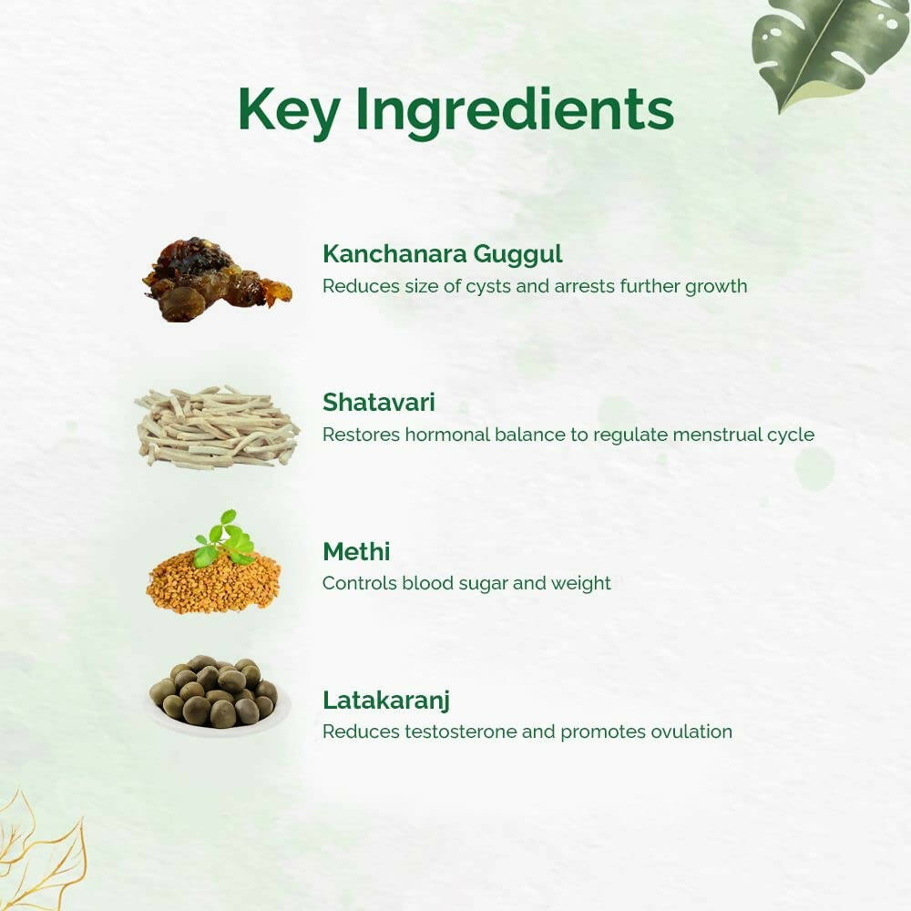 Dr. Vaidya's PCOS Care Capsules | Grocsy