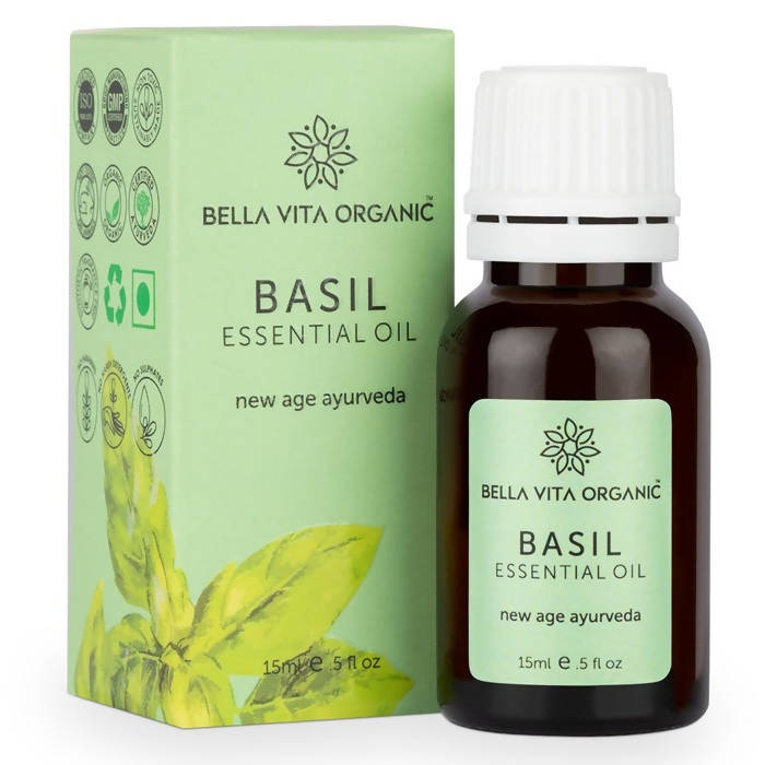 Bella Vita Organic Basil Essential Oil | Grocsy