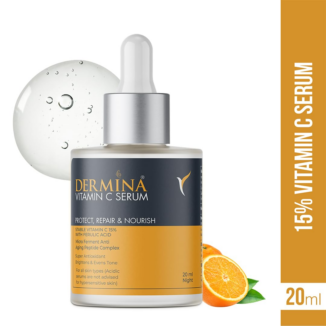 DERMINA Skin-brightening Vit C Serum – Protect, Repair, and Nourish | Grocsy