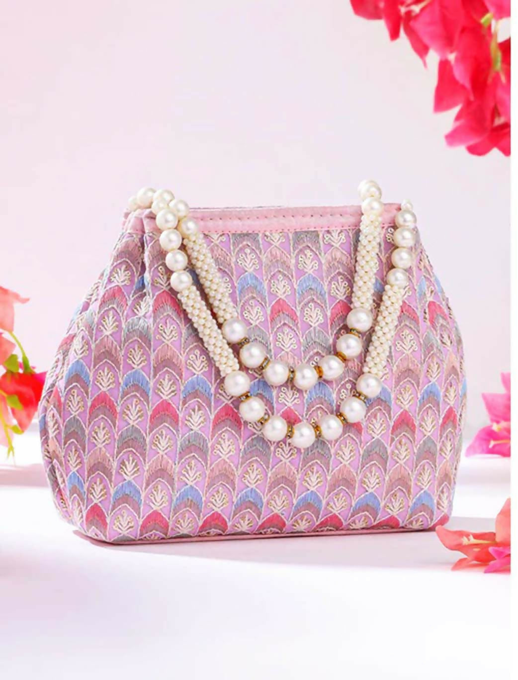 Joban Fashion Traditional Potli Handbags - Green | Grocsy