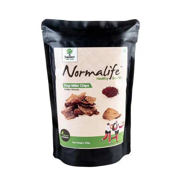 Supreem Super Foods Normalife Ragi & Millet Chips | Grocsy