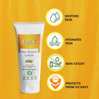 Bello Herbals Sunscreen Lotion SPF 40 | Grocsy