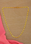 Joban Fashion Women Brass Golden Neck-Chain | Grocsy