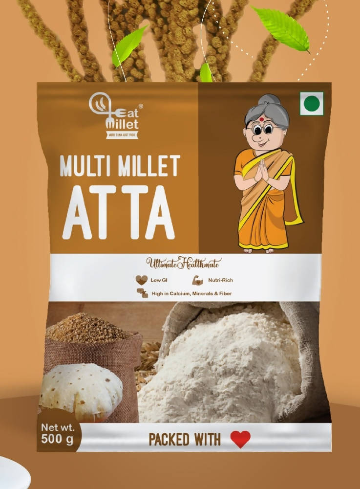 Eat Millet Multi Millet Atta | Grocsy