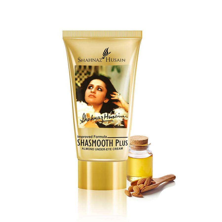 Shahnaz Husain Shasmooth Plus - Almond Under Eye Cream | Grocsy