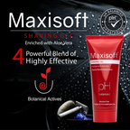 Maxisoft Shaving Gel With Aloe Vera Shea Butter Glycerine Allantoin pH Balanced | Grocsy