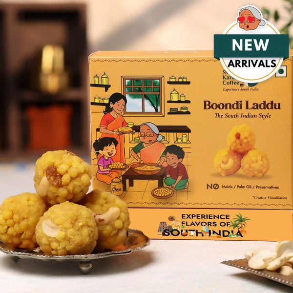 Sweet Karam Coffee Boondi Laddu | Grocsy
