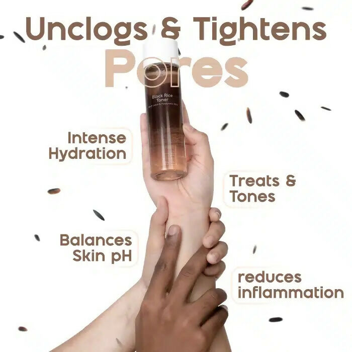 Beyond Rice Black Rice Toner - Birch Juice & Hyaluronic Acid | Grocsy