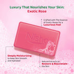 Nisha Soaps for Bath - Exotic Rose | Grocsy