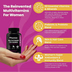 NutritJet Multivitamin Vegetarian Tablets For Women | Grocsy
