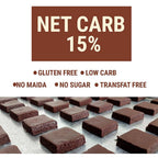 NutroActive Desi Ghee Barfi Hazelnut Chocolate | Grocsy