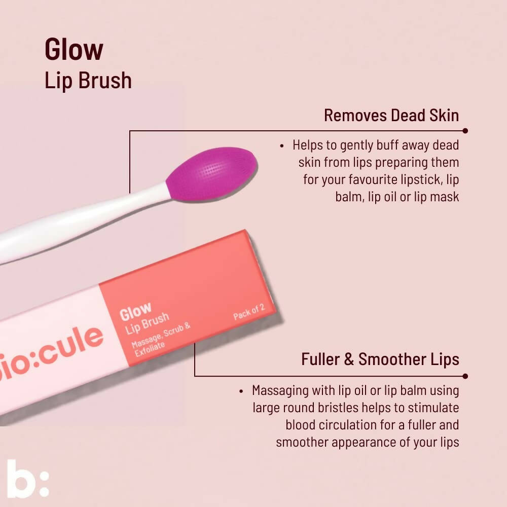 Biocule Glow Lip Brush | Grocsy