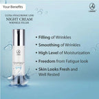 Lambre Ultra Hyaluronic Line Night Cream Wrinkle Filler | Grocsy