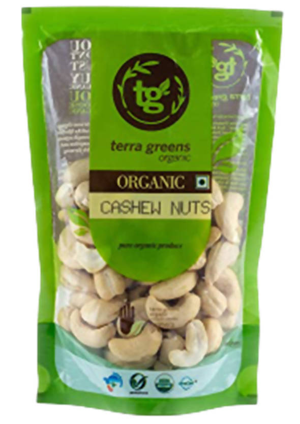 Terra Greens Organic Cashew Nuts | Grocsy