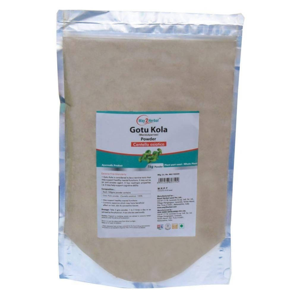 Way2herbal Gotu Kola Powder | Grocsy