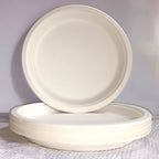 Disposable Round Plane Plates | Grocsy