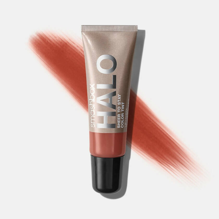 Smashbox Halo Sheer To Stay Color Lip and Cheek Tint - Terracotta | Grocsy