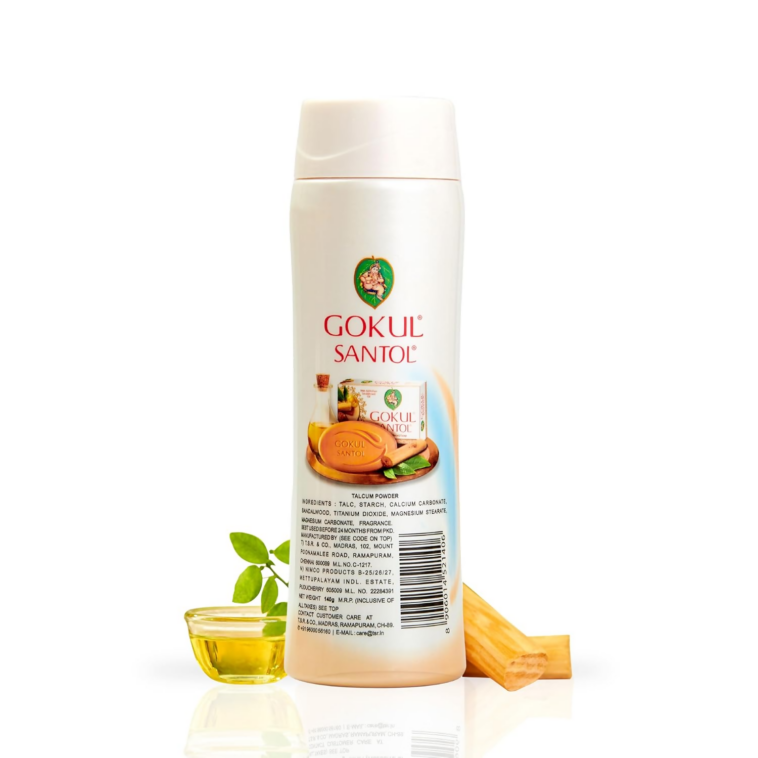 Gokul Santol Pure Sandalwood Talcum Powder | Grocsy