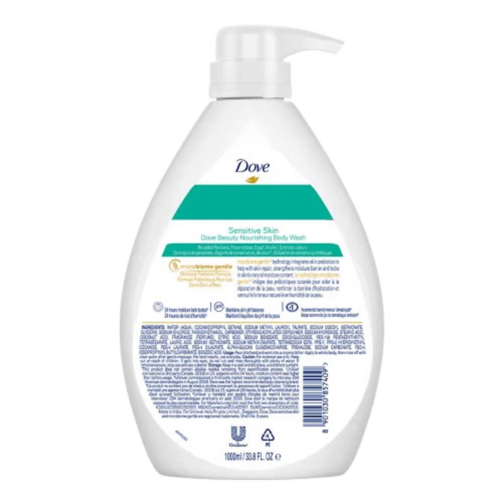 Dove Body Wash - Beauty Nourishing For Sensitive Skin | Grocsy