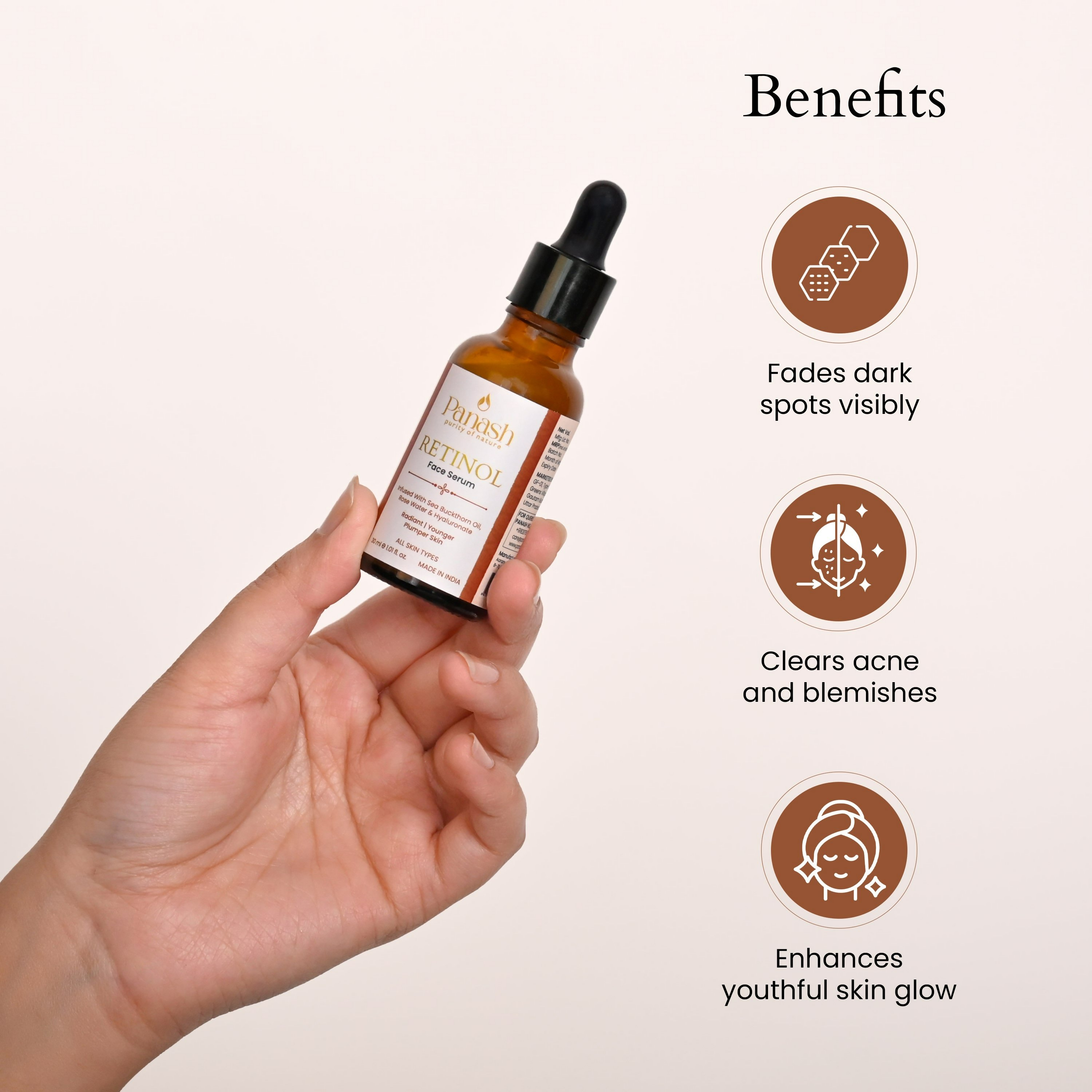 Panash Retinol Face Serum | Grocsy