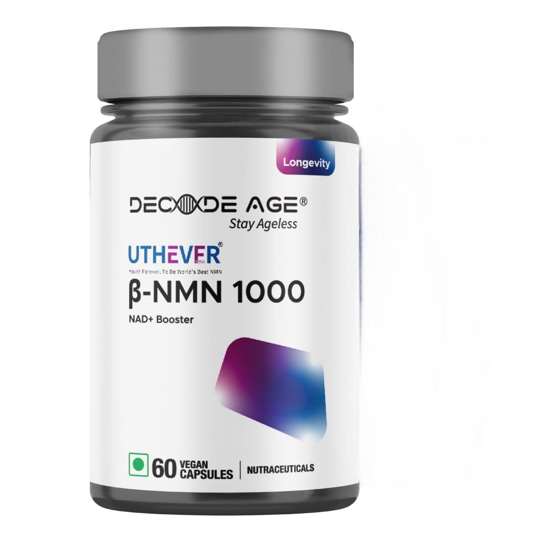 Decode Age NMN 1000|99.9% Pure Capsules | Grocsy