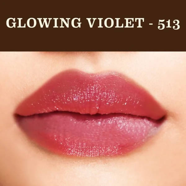 Soultree Ayurvedic Lipstick Glowing Violet 513 | Grocsy