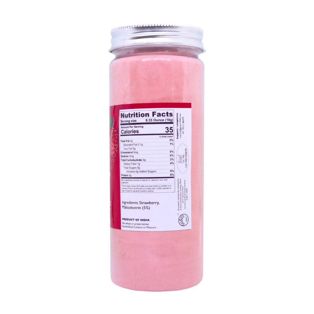 Tassyam Organics Intense Strawberry Powder | Grocsy