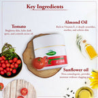 VI-JOHN Prakritik Tomato Face Pack Removes Tanning & Dead Cells Made With 100% Natural Bio Actives | Grocsy