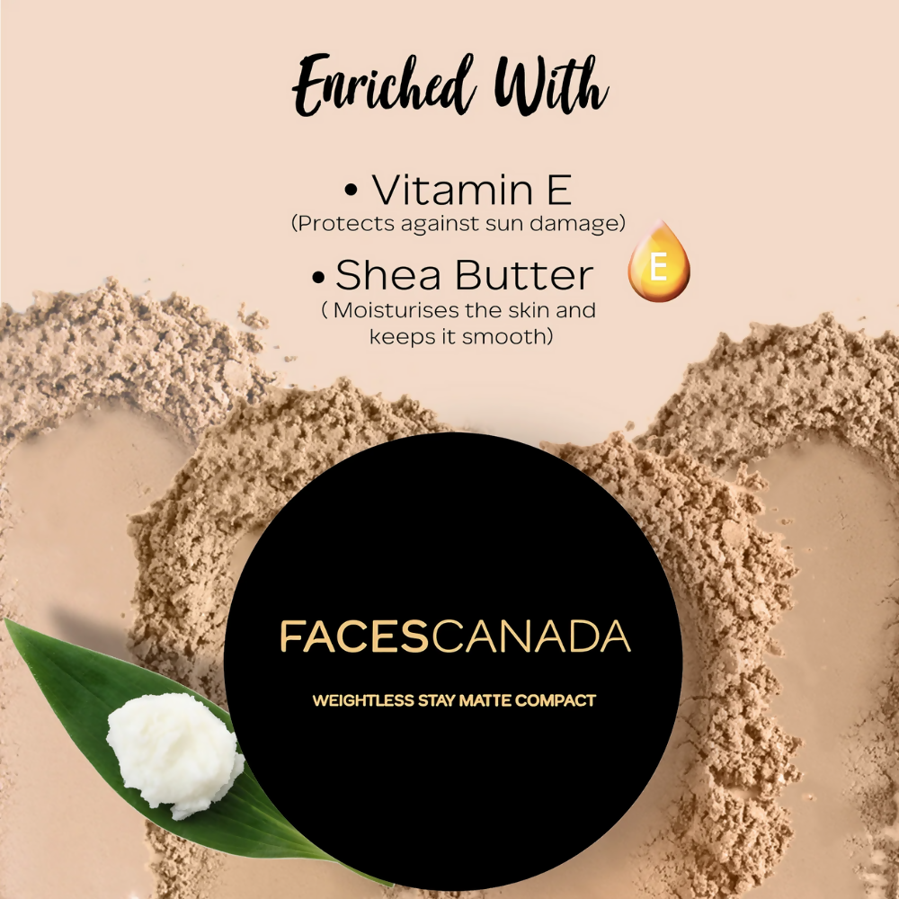 Faces Canada Compact Powder - Face Powder with SPF 20 - Natural 02 | Grocsy