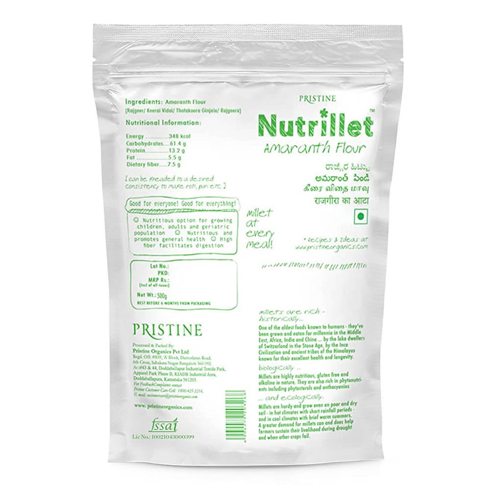 Pristine Nutrillet - Amaranth Flour | Grocsy