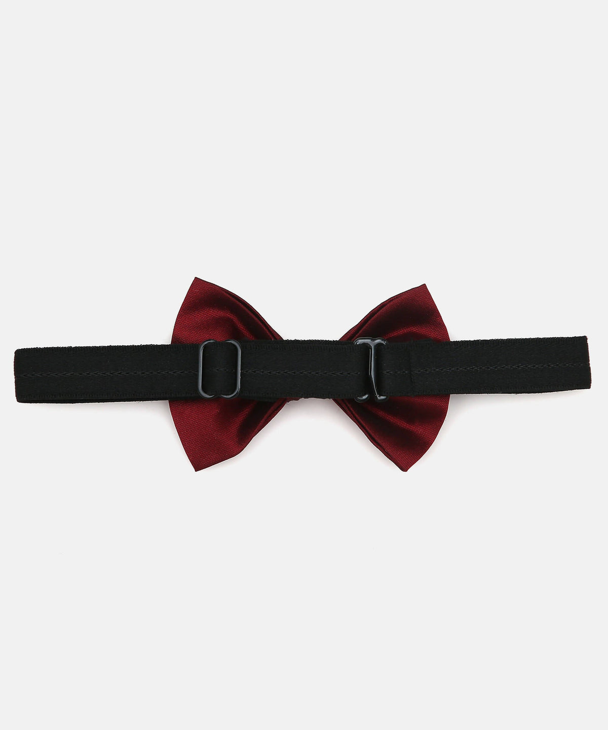 Manet Boys Solid Double Layer Bow - Maroon | Grocsy