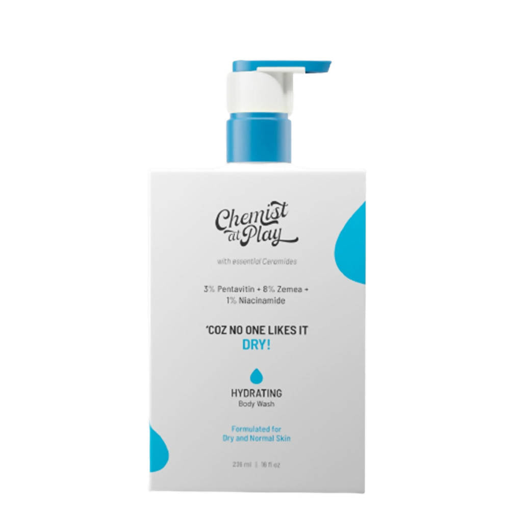 Chemist At Play Hydrating Body Wash with Hyaluronic Acid & Coconut Oil for Intense Hydration | Grocsy