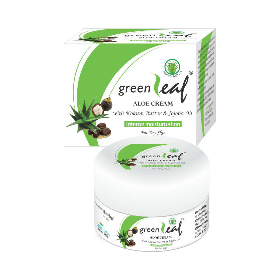 Green Leaf Aloe Cream | Grocsy