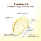 Mamaearth Vitamin C Daily Glow Face Pack with Vitamin C & Turmeric | Grocsy