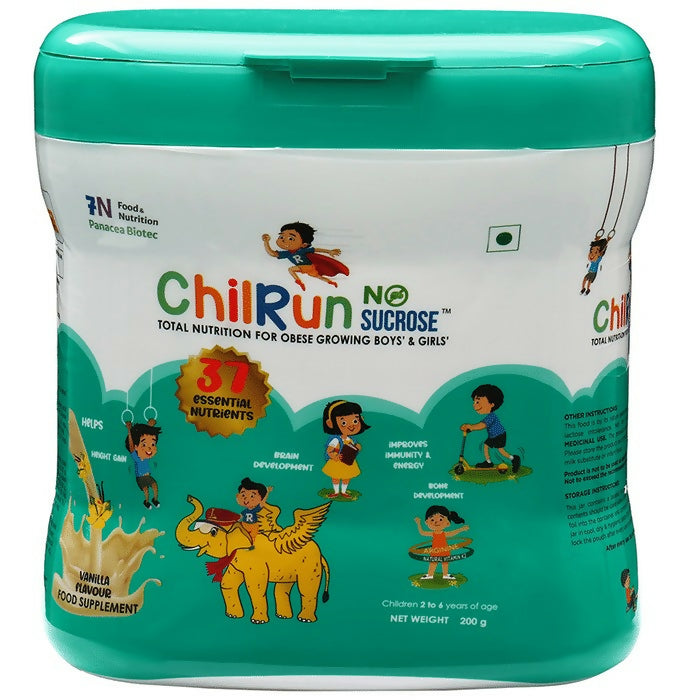 Chilrun No Sucrose 2+ Nutrition Drink For Children’s Growth and Development Vanilla | Grocsy
