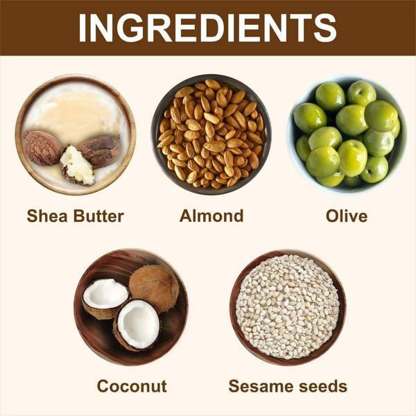 Bodyherbals Almond & Coconut Body Butter | Grocsy