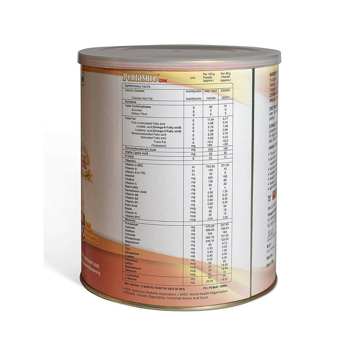 PentaSure DM Diabetes Care Powder - Creamy Vanilla & Cinnamon | Grocsy