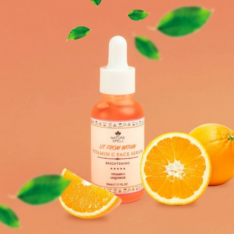 Nature Spell Vitamin C Brightening Face Serum | Grocsy