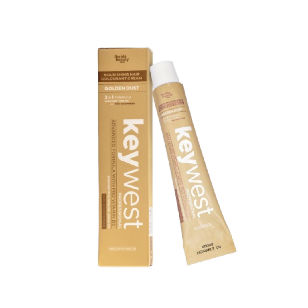 Keywest Professional Hair Color Tube - No. 2 Darkest Brown | Grocsy