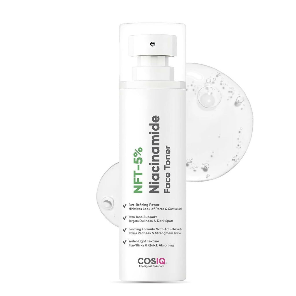 Cos-IQ 5% Niacinamide Face Toner for Oily Acne Prone Dry Combination Skin | Grocsy
