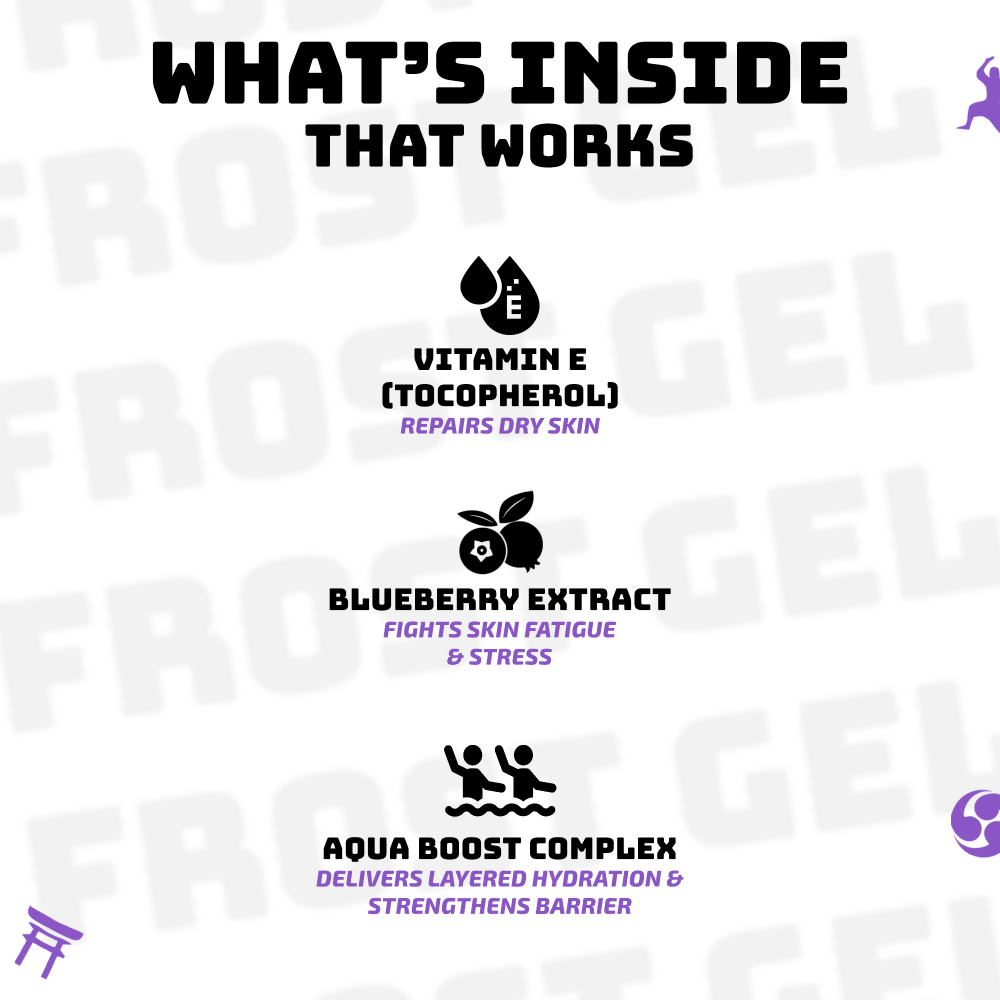 Elemen Hydraflex Frost Gel Moisturiser with Blueberry & Aqua Boost Complex | Grocsy