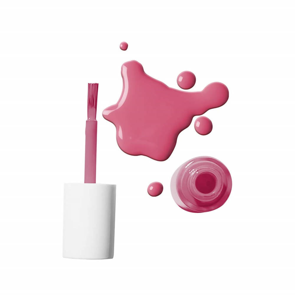 MYGLAMM LIT Nail Enamel - Fling - Fuchsia Shade (7 Ml) | Grocsy