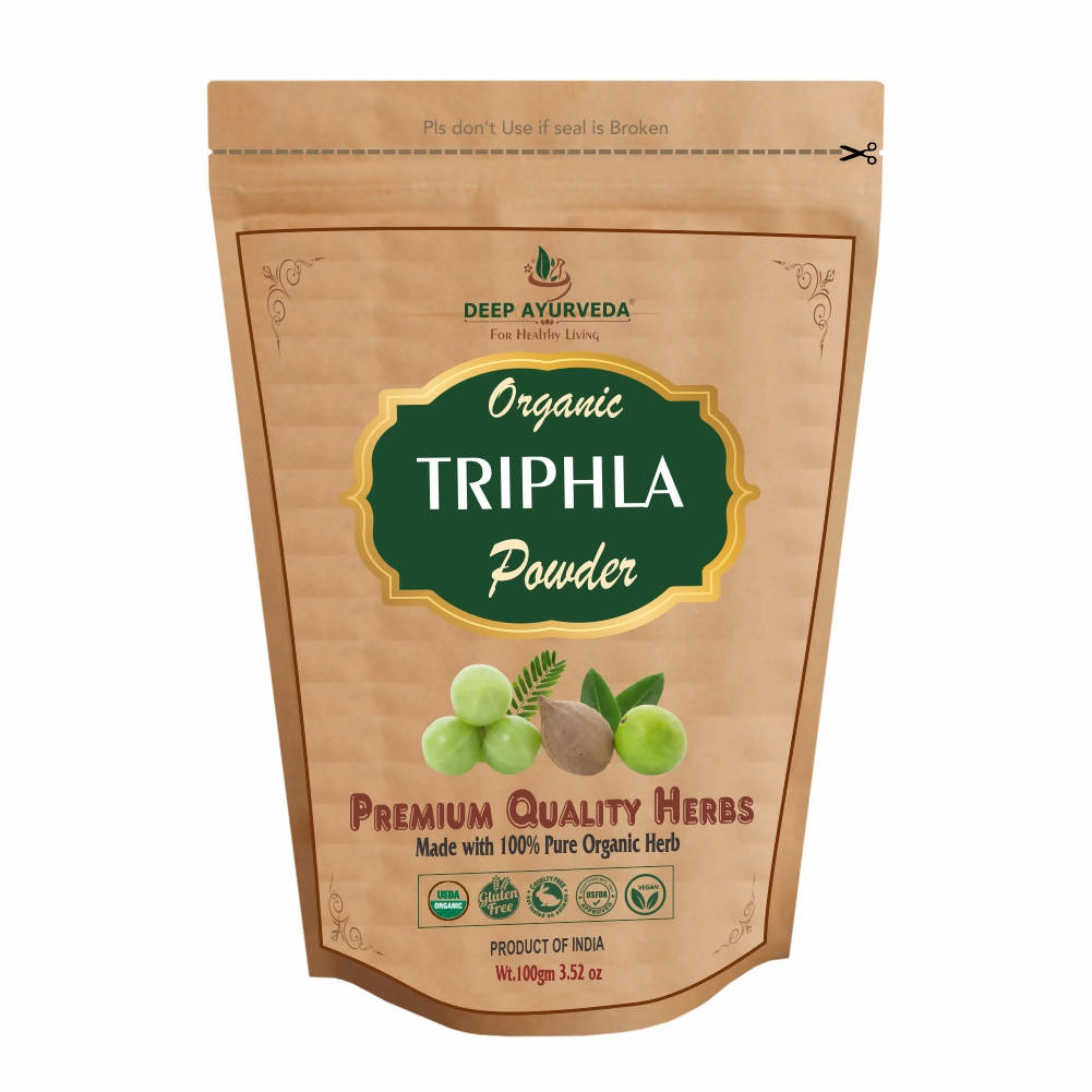 Deep Ayurveda Organic Triphala Powder | Grocsy