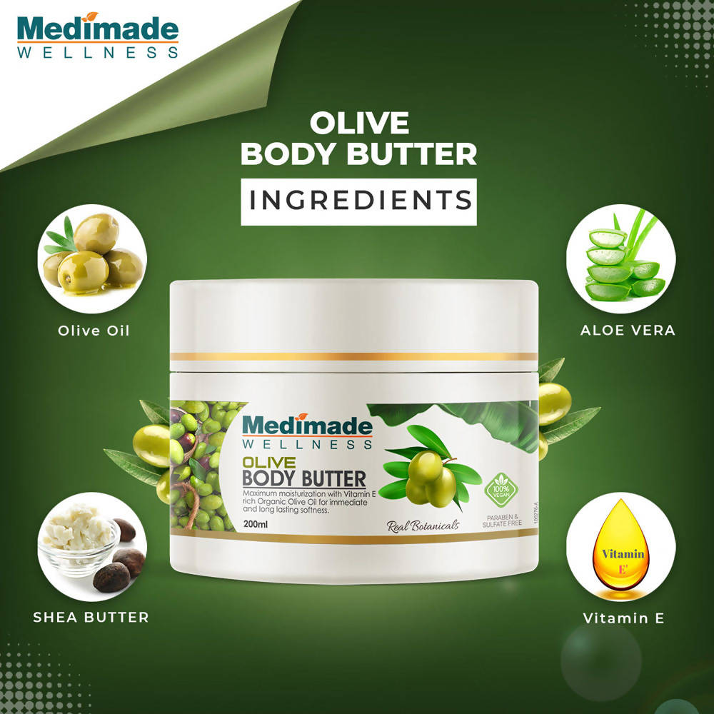 Medimade Wellness Olive Body Butter | Grocsy