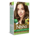 Nisha Creme Hair Color for Women - Light Brown | Grocsy